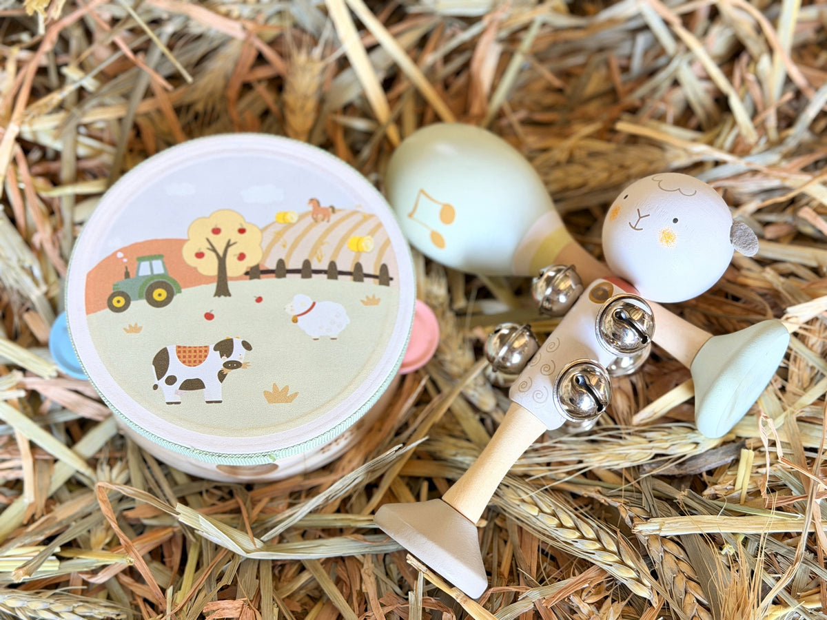 Onya Kids 3pcs Farm Music Set-Autumn (Sheep)