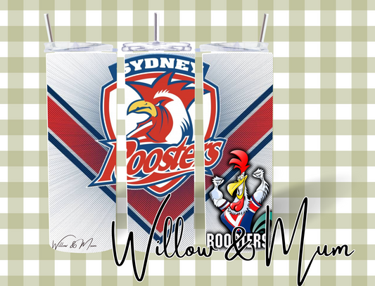 20oz Straight Tumbler | NRL | Roosters