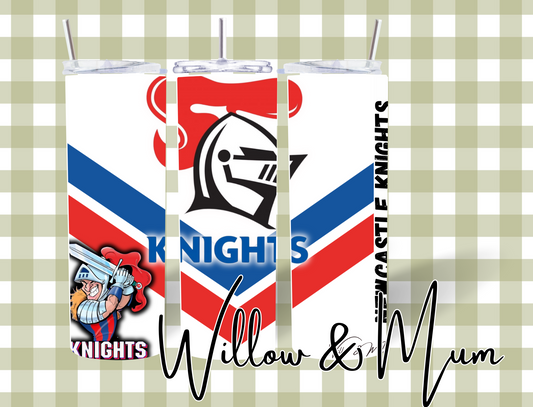 20oz Straight Tumbler | NRL | Knights