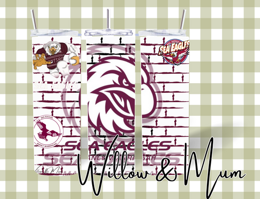 20oz Straight Tumbler | NRL | Sea Eagles